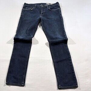 All Saints Men's Skinny Jeans - Dark Blue